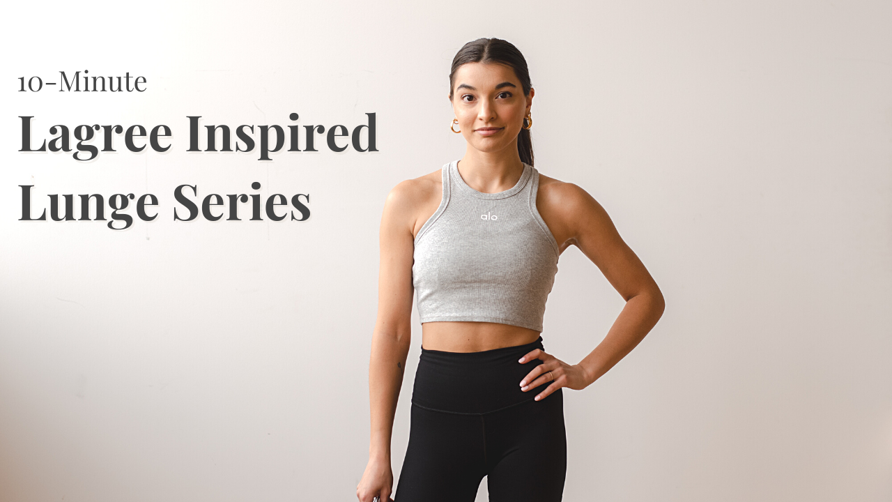 Lagree Lunge Series with Sliders