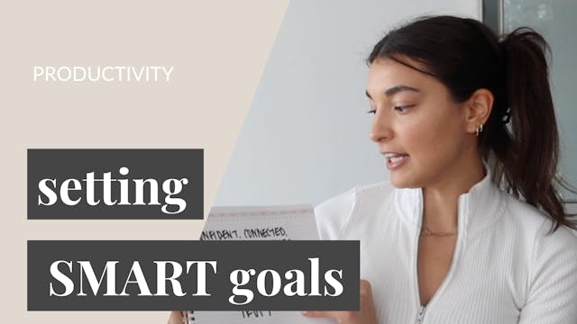 Setting SMART Goals
