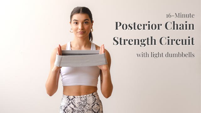 Posterior Chain Strength Circuit