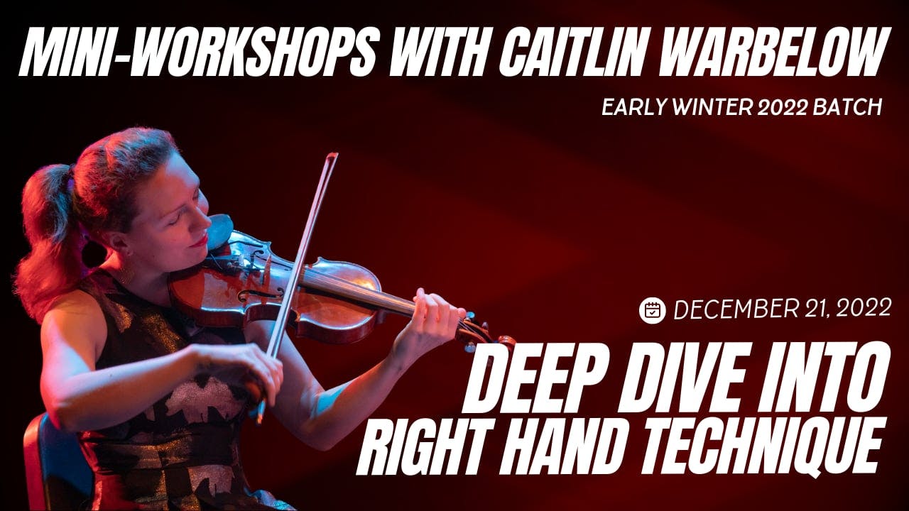 Deep Dive into Right Hand Technique