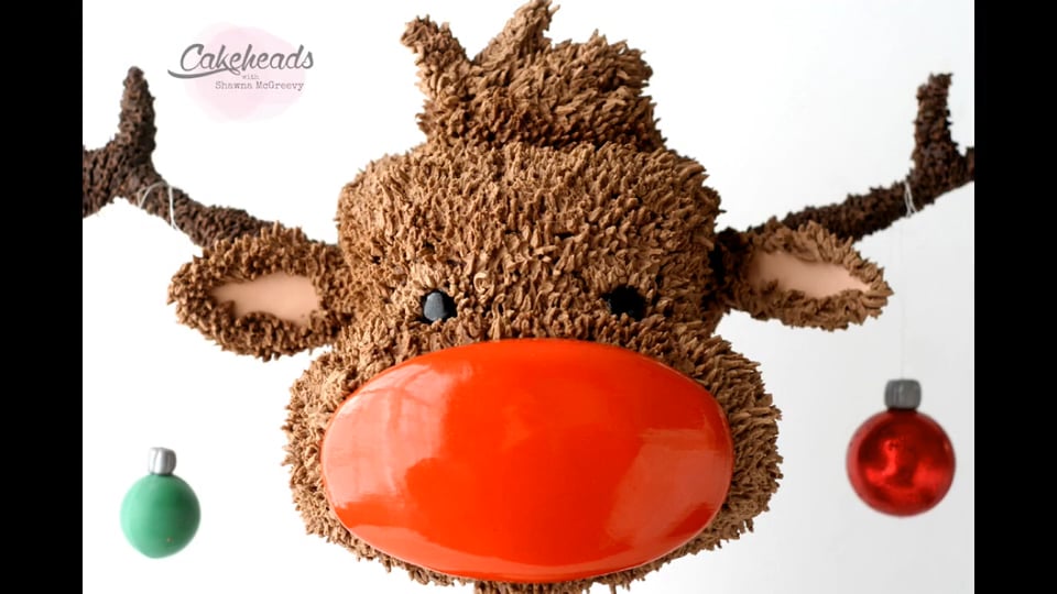 Rudolph Structure Cake, Part 2