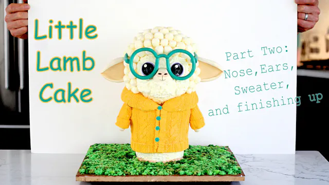 Wooly Lamb cake; Part 2