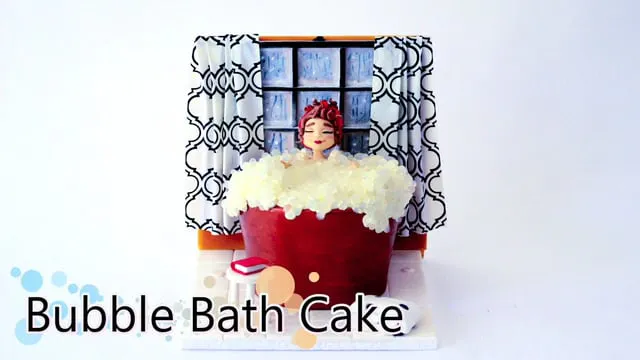 Bubble Bath Cake