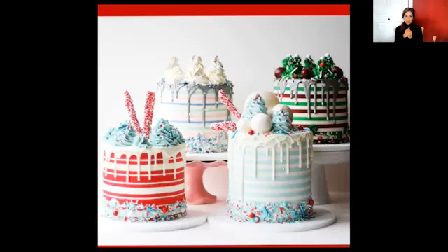 Live!  Buttercream Stripes with Shawna