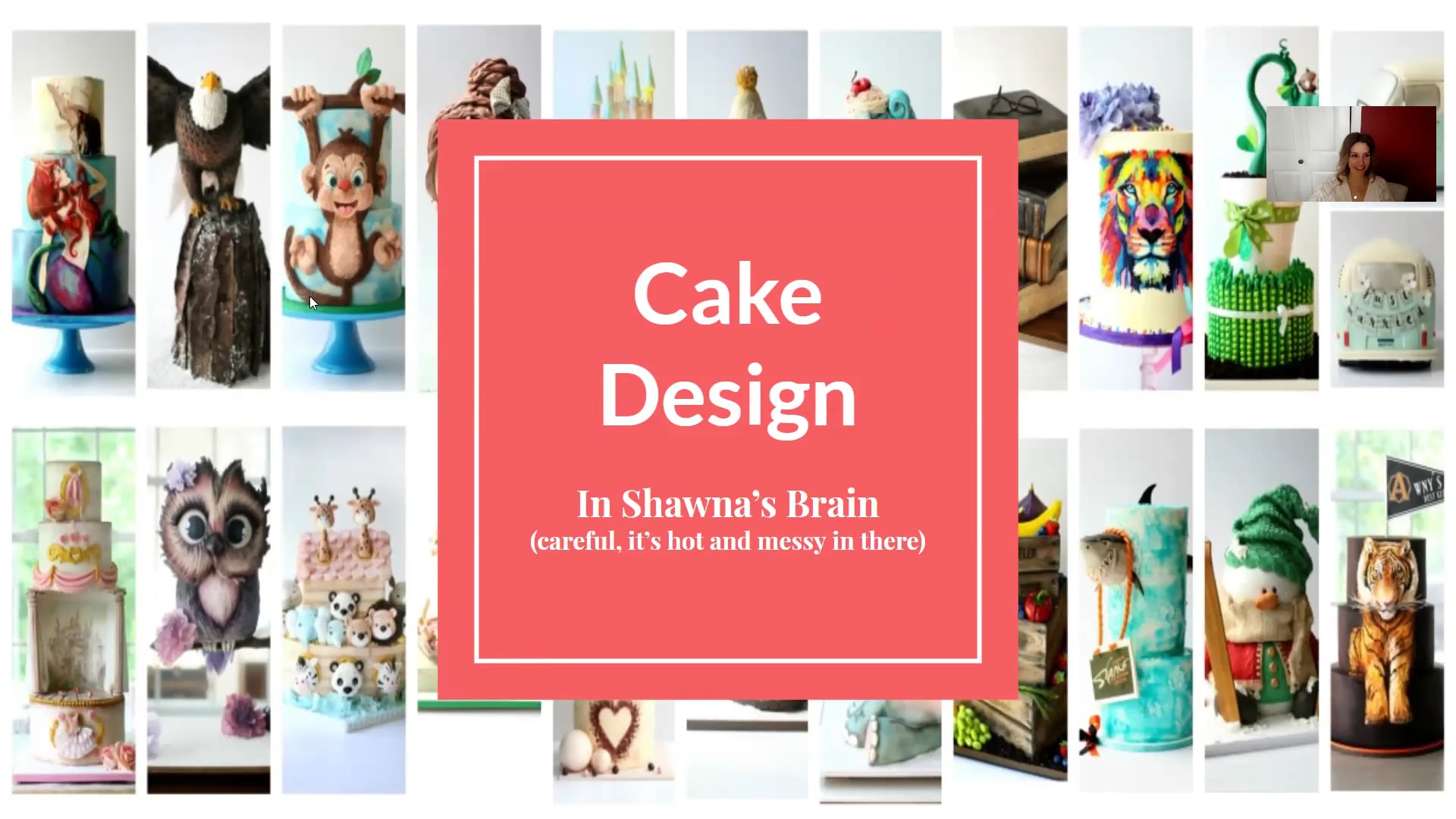 Live!  All About Cake Design with Shawna!