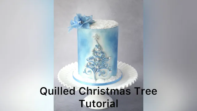 Quilled Christmas Tree Tutorial