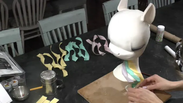 Unicorn Bust Cake; Part 2