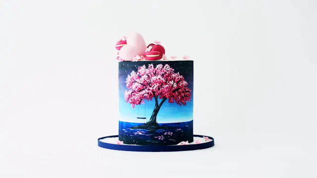 Cherry Blossom Tree Cake: Part Two