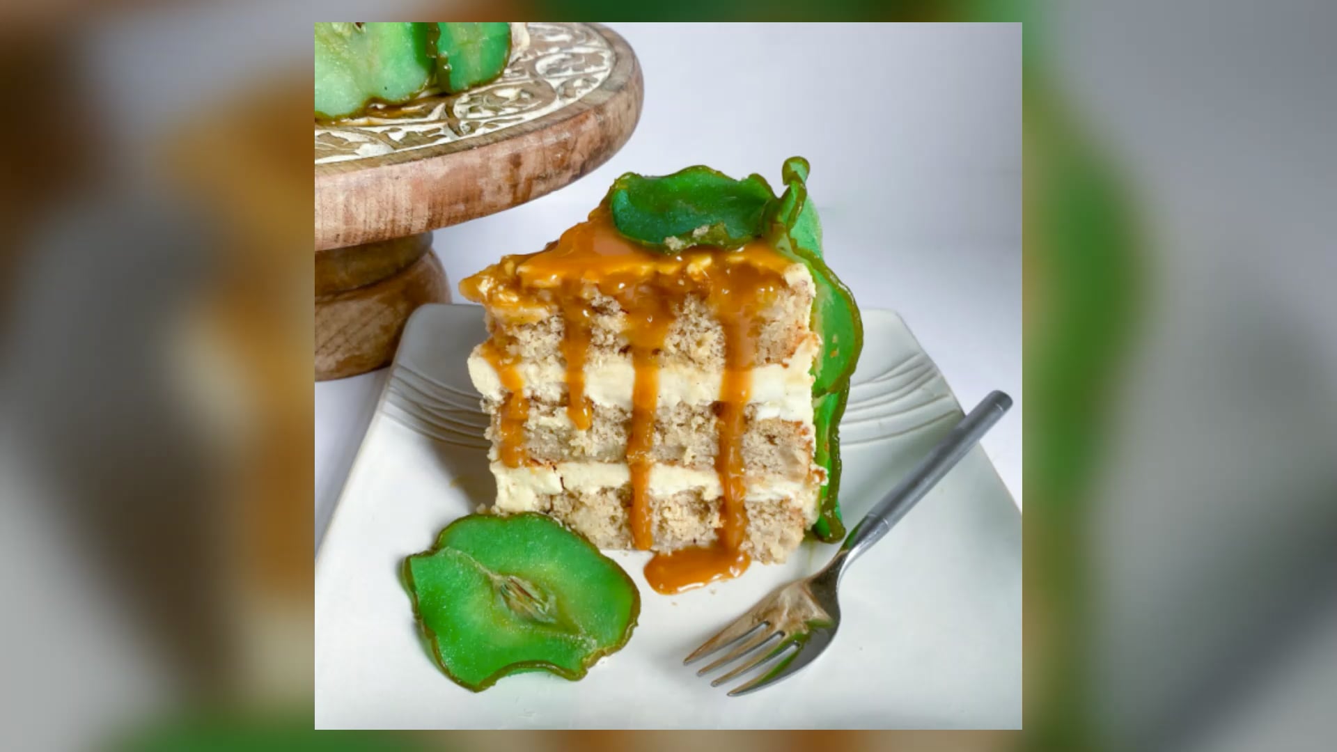Ginger Pear Cake with Salted Caramel Buttercream (Mandy, The Cake Haven)