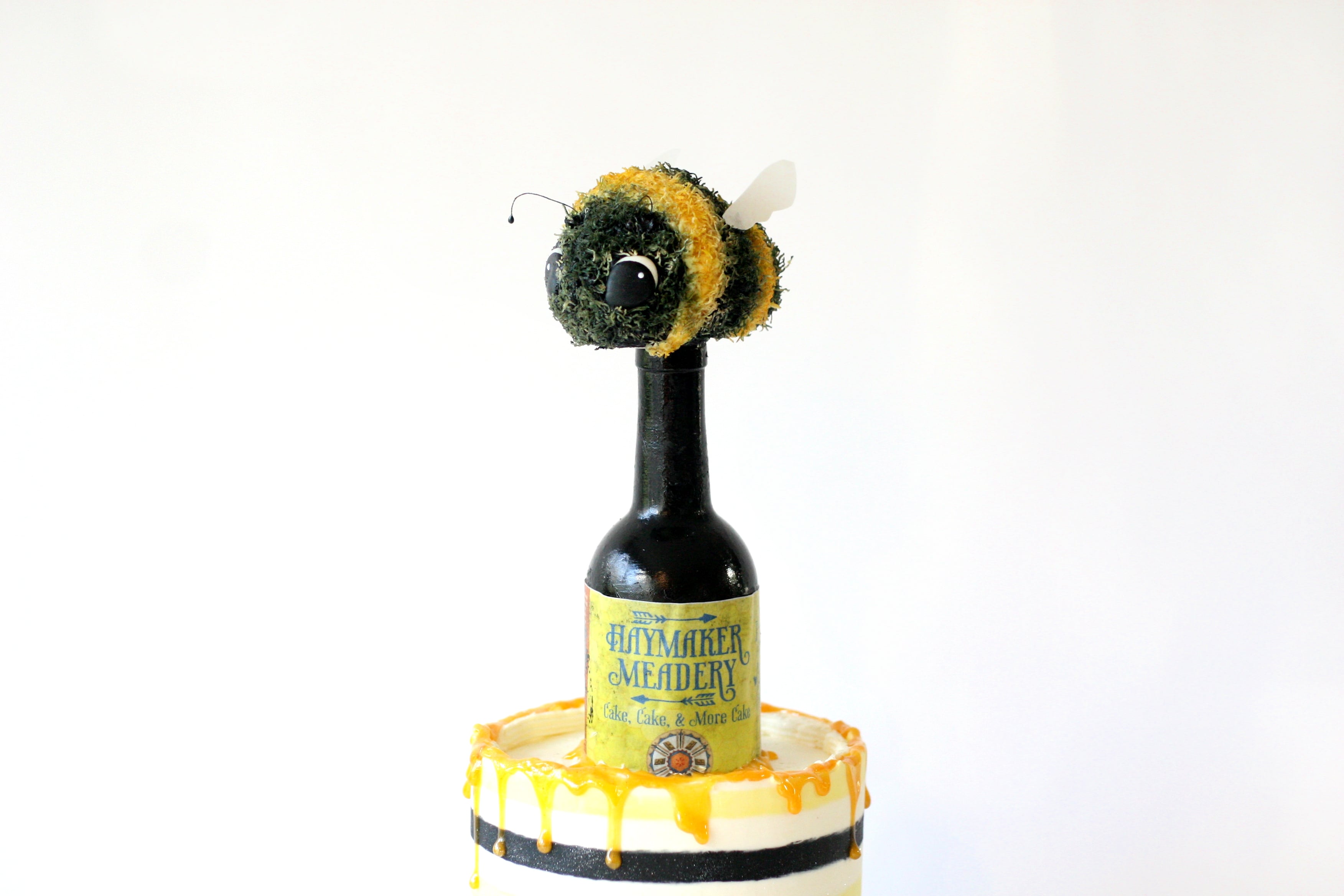 Edible Wine (Mead) bottle