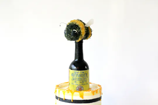 Edible Wine (Mead) bottle