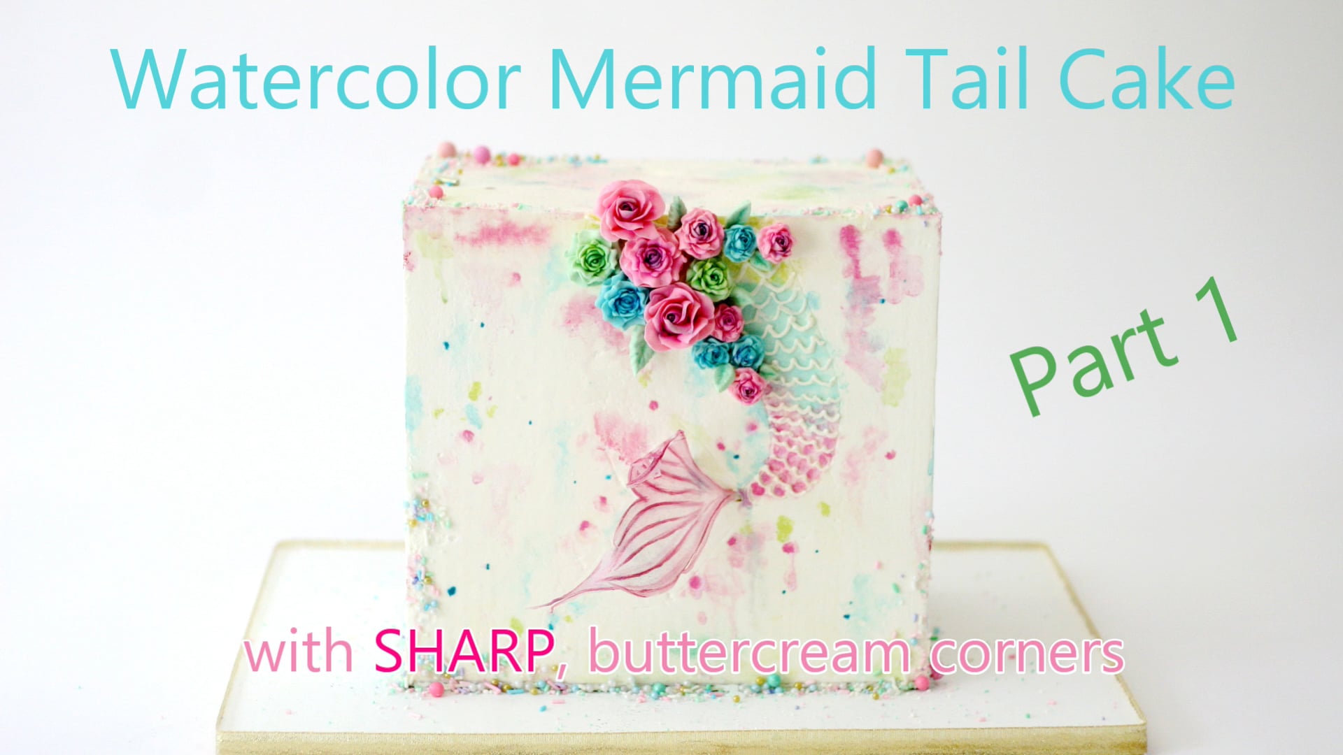 Mermaid Tail Cake: Part 1