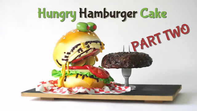 Hungry Hamburger Cake; Part 2