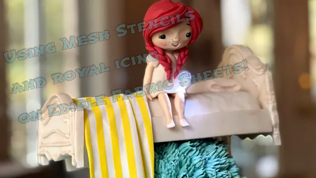 using mesh stencils & royal icing to ...