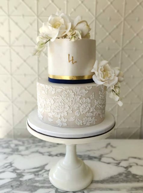 Live! Lace, Stencil and Piping with Faye Cahill