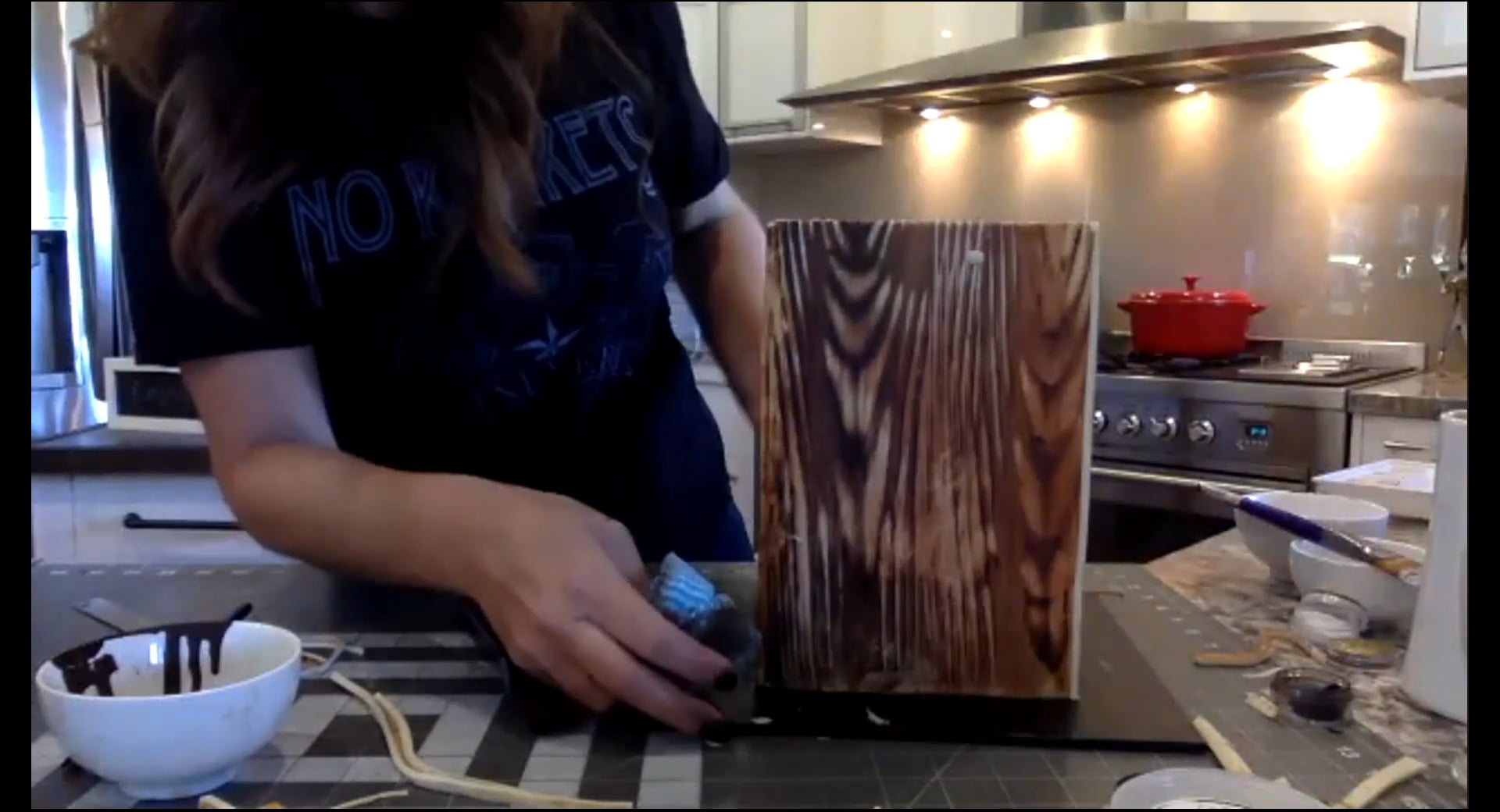 Live! Easy Wood GrainFinish, Whitewash/Driftwood Finish & Paneling Square Cakes!