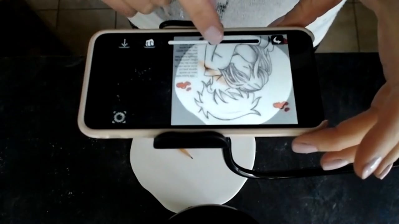 Live!  Using the Camera Lucida App