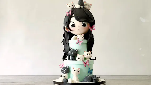 Cat Lady Cake; Part 2