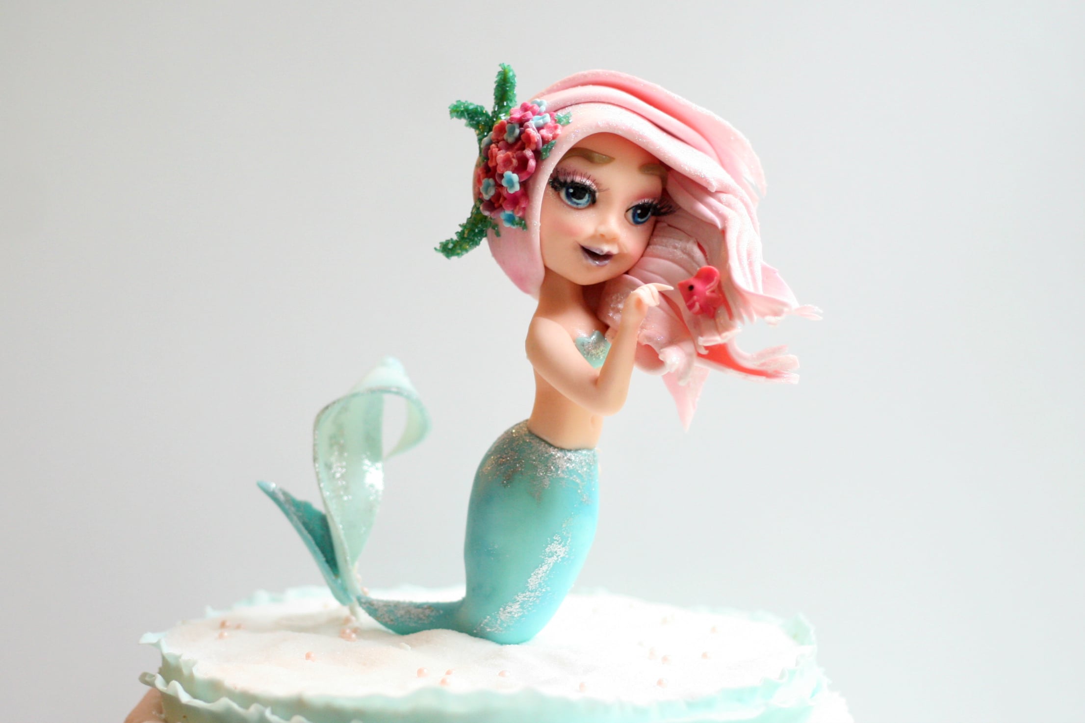 Mermaid Girl Topper