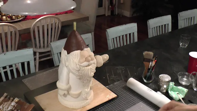 Golden Santa Cake; Part 2