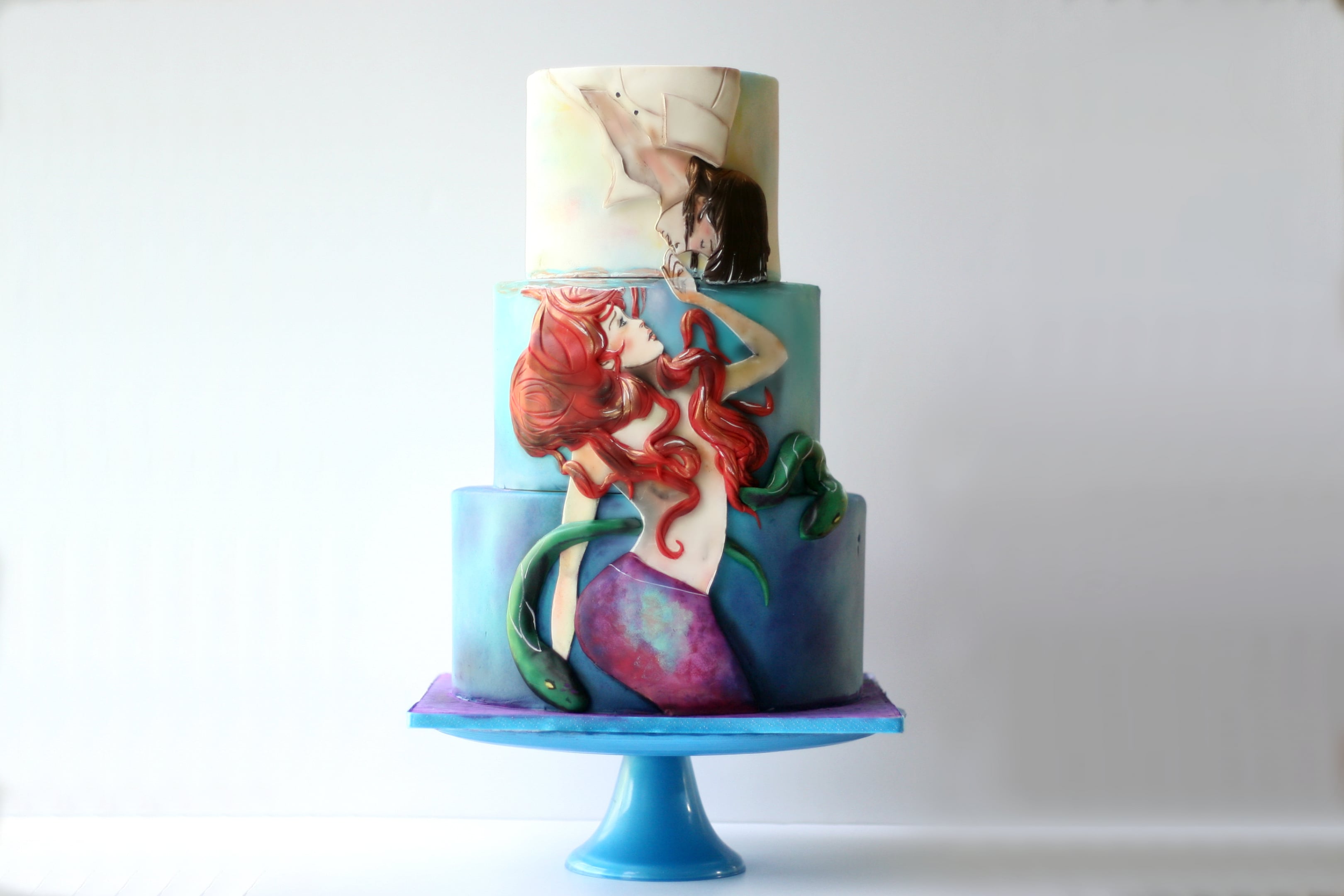 Mermaid & Prince, Full project Cake