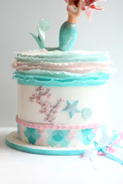 Mermaid Topper and Cake, Part 2