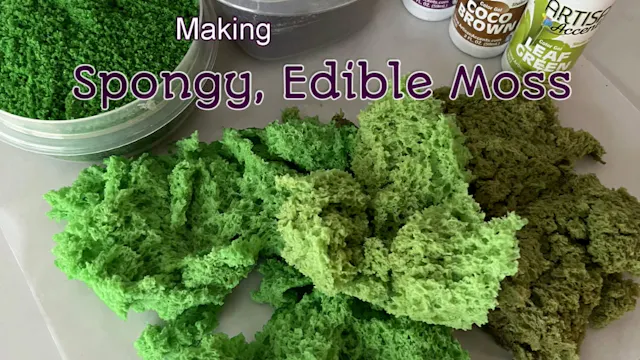 spongy edible moss
