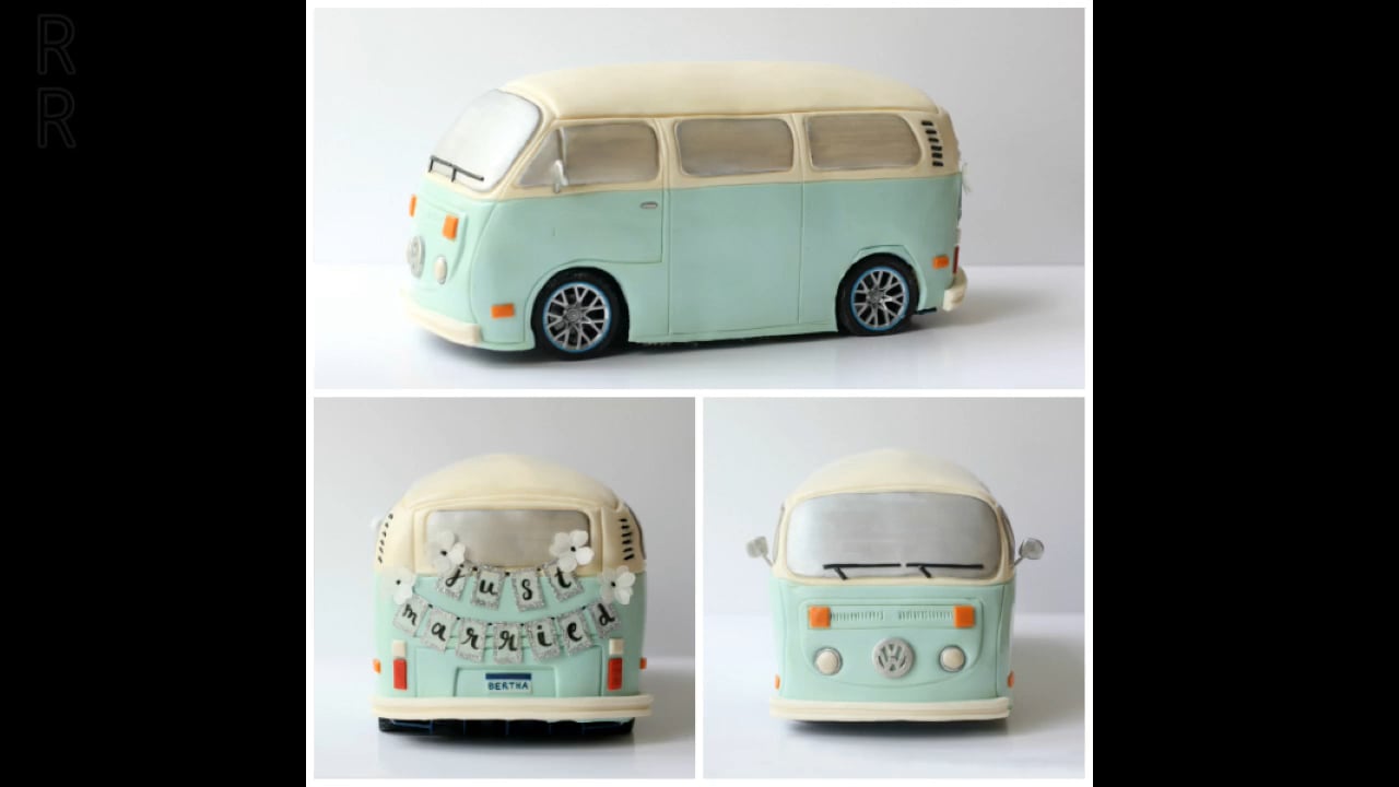 Remote Control Bus Cake, Part 1