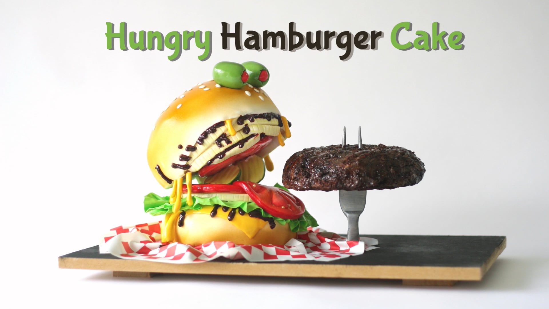 Hungry Hamburger Cake; Part 1