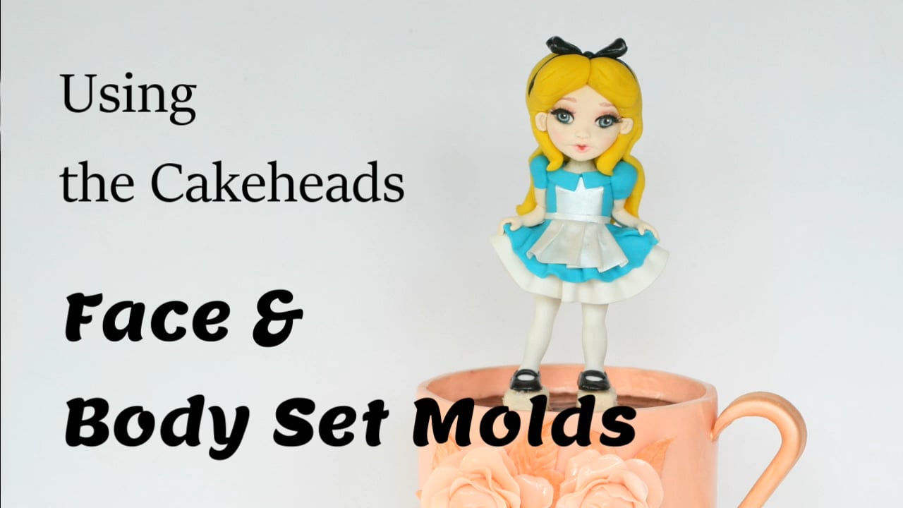 How to Easily Use the Cakeheads Face and Body Molds!