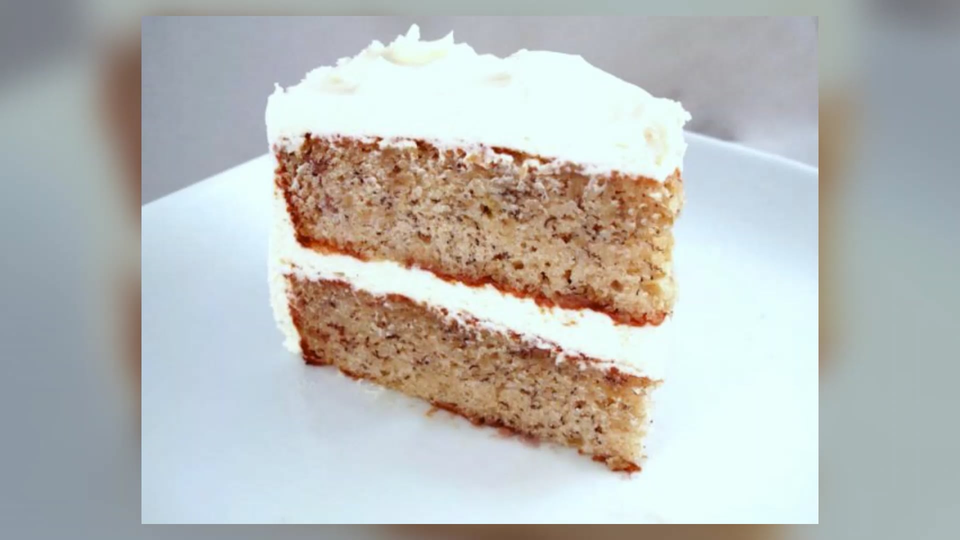 Moist & Delicious Banana Cake