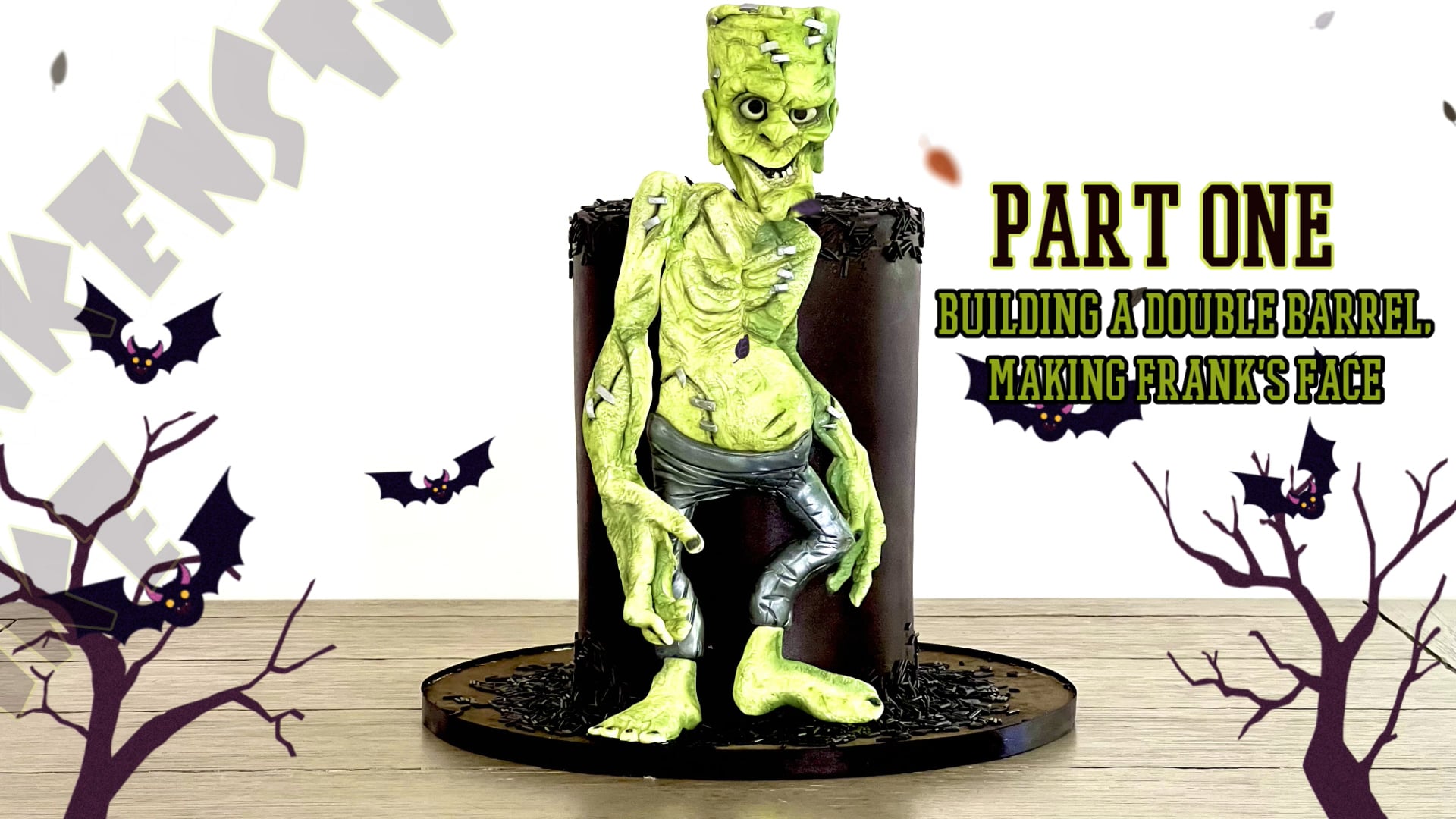 Frankenstein Cake; Part 1