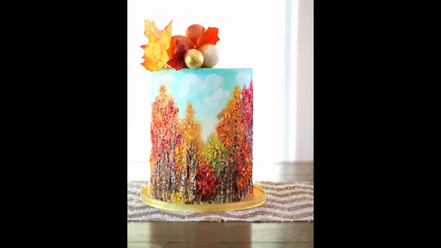 Fall Scene Buttercream Painting