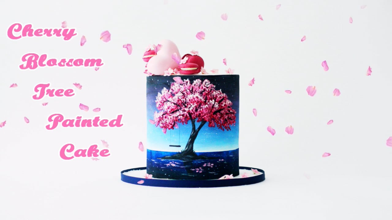 Cherry Blossom Tree Cake; Part One