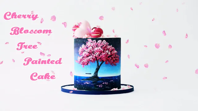 Cherry Blossom Tree Cake; Part One