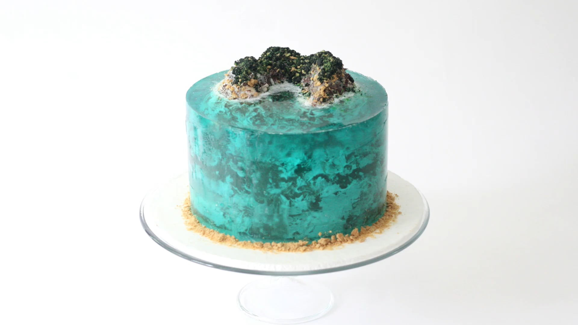 Island Cake With Jelly