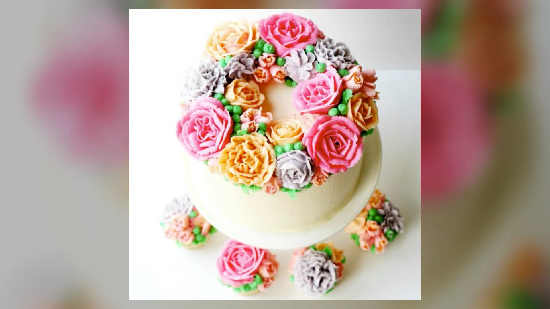 Buttercream for Making Simple Flowers
