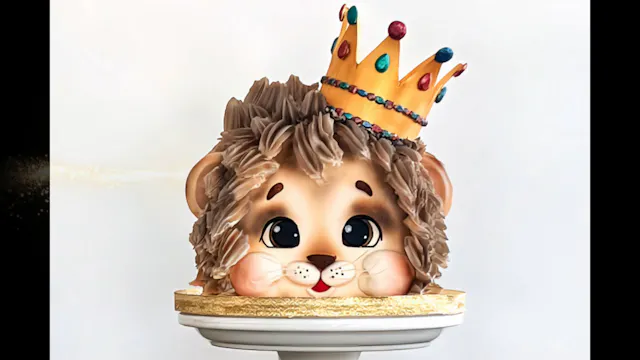 Little Lion King Cake, Part 2
