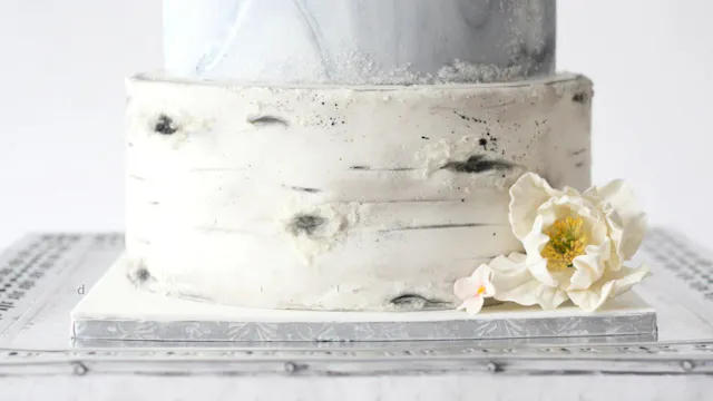 Birch Tree Effect (Using Fondant) & R...