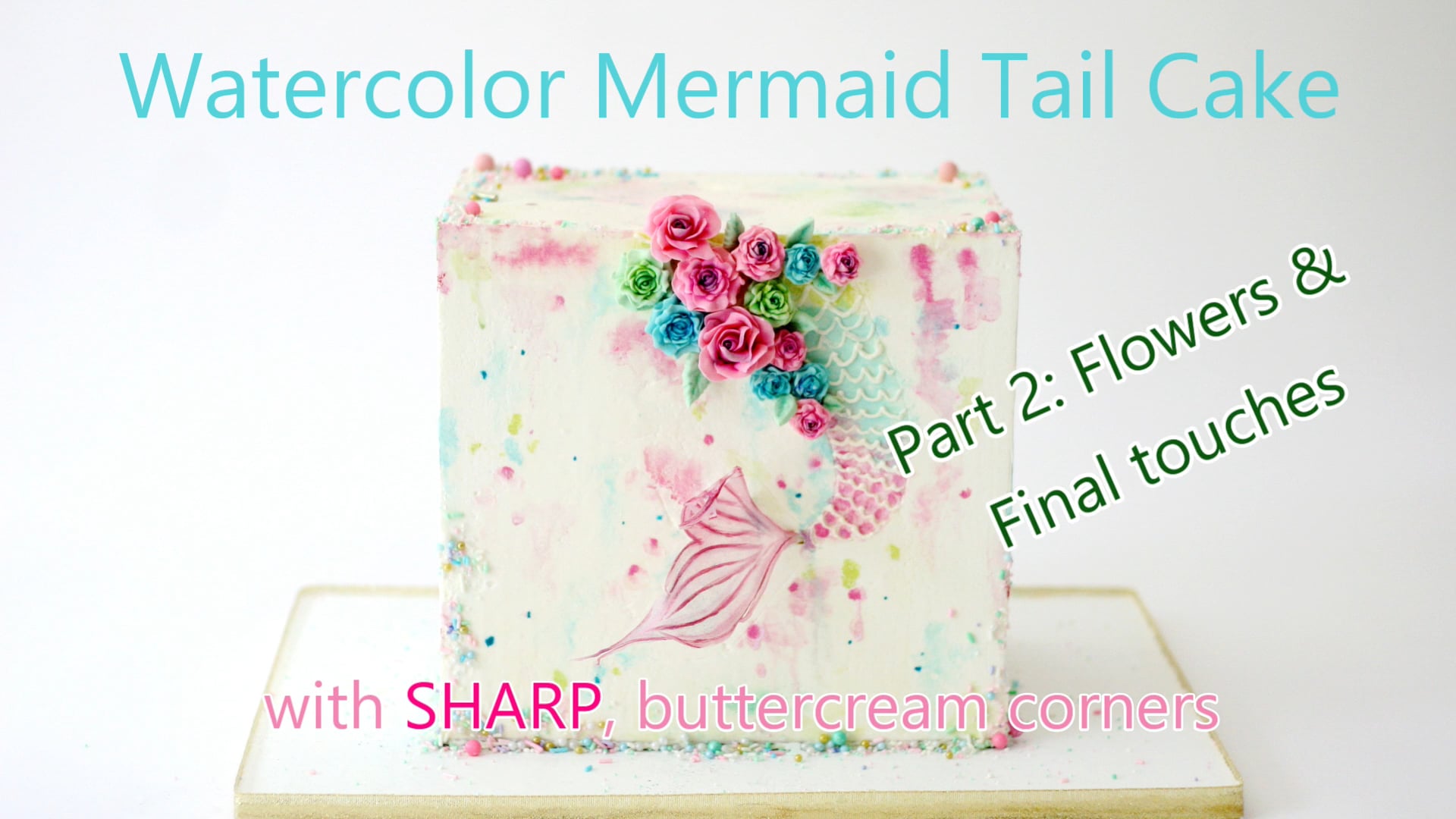 Mermaid Tail Cake: Part 2