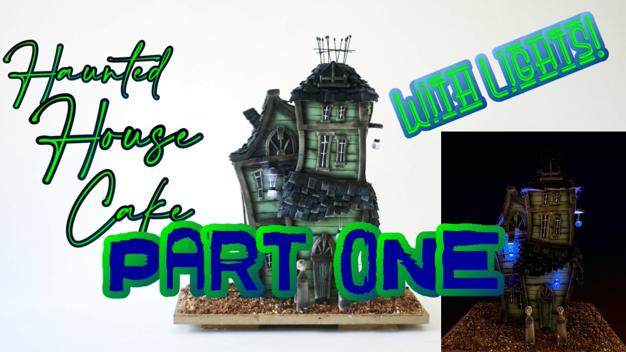 Haunted House Cake; Part 1