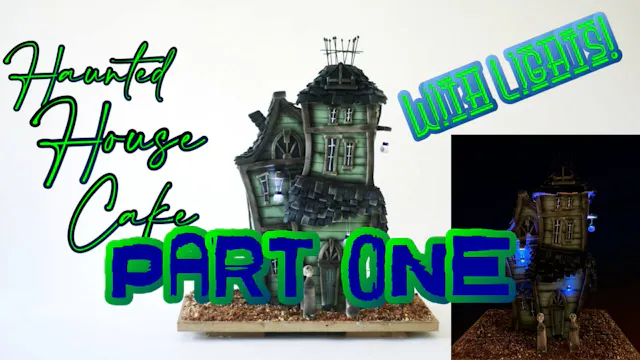 Haunted House Cake; Part 1