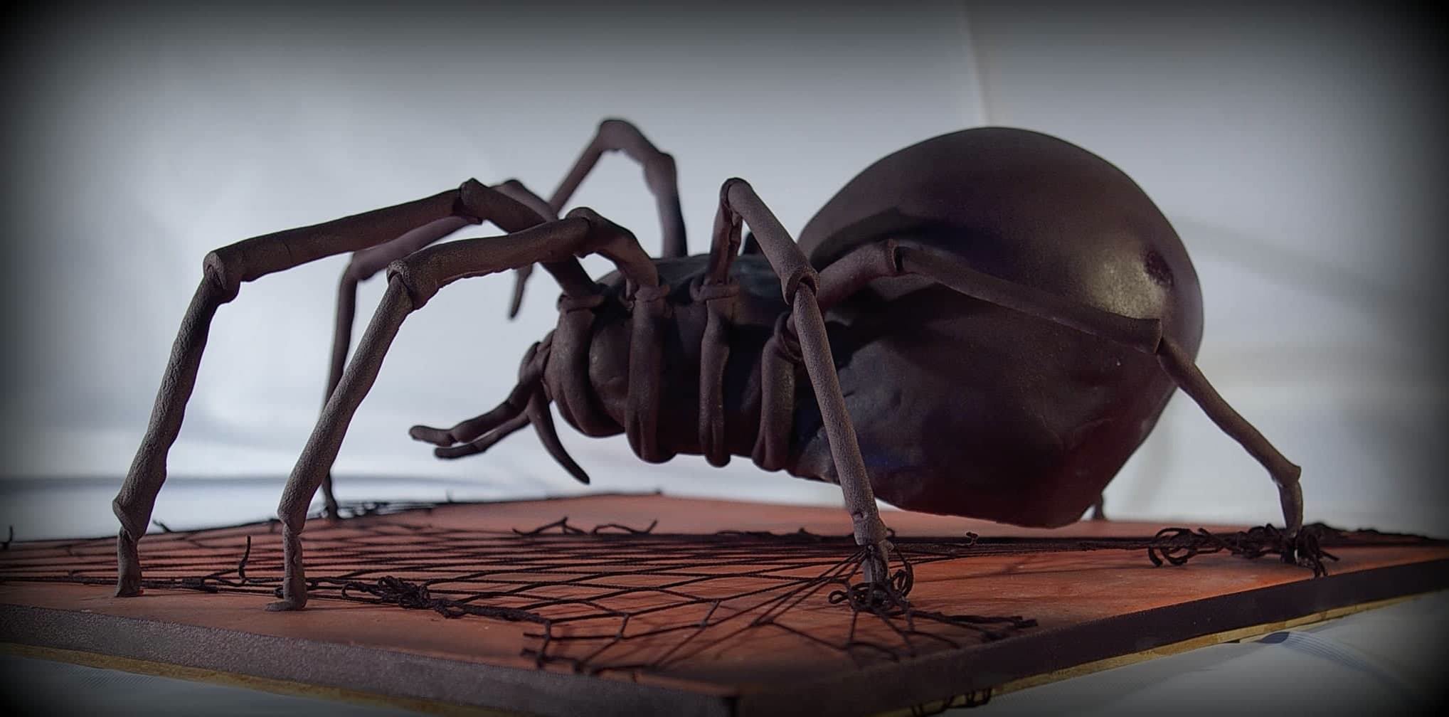 Live! Spider Cake Structure Tutorial with Dot Klerck!