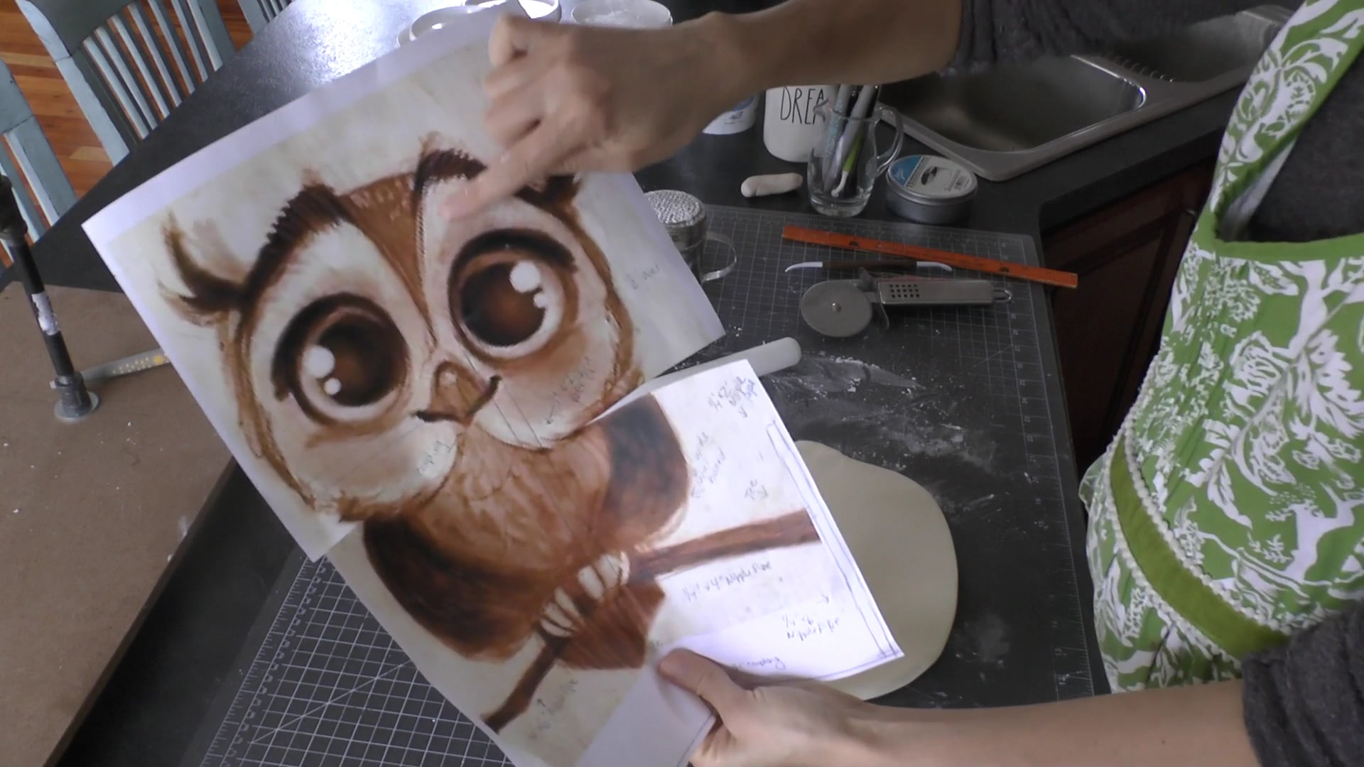 Owl Cake 2