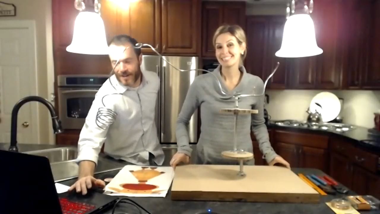 Live! All About Cake Structure: Building the Rudolph Armature