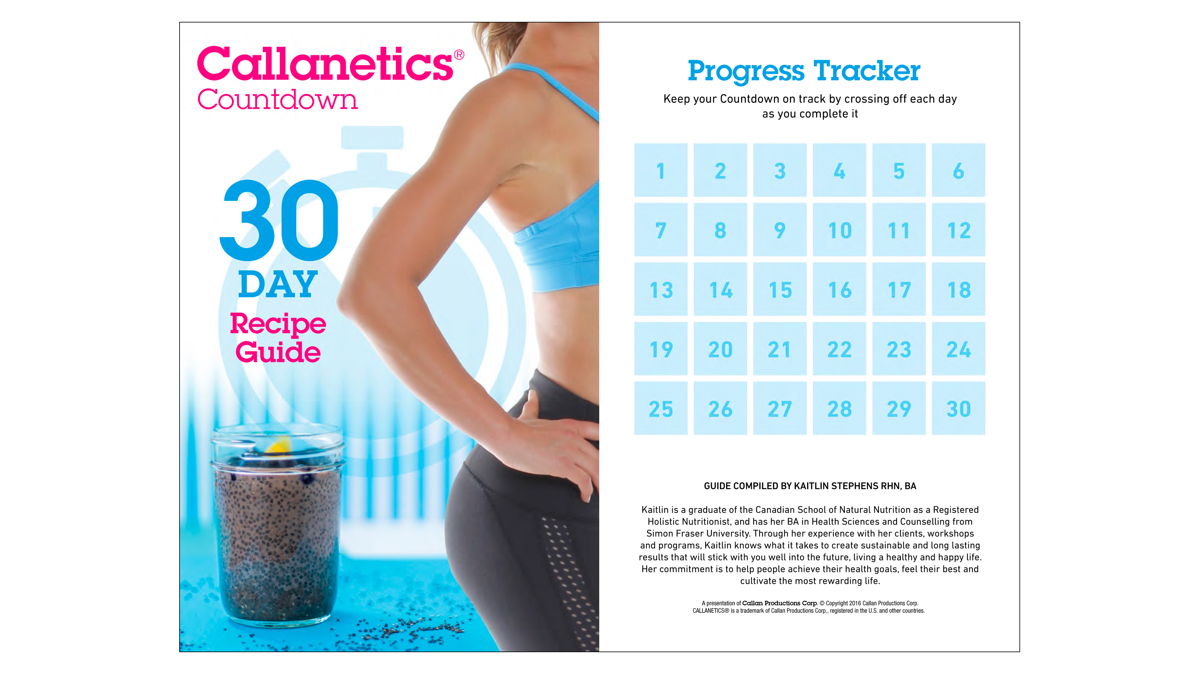 Countdown Recipe Book