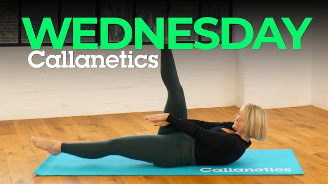 Wednesday Callanetics