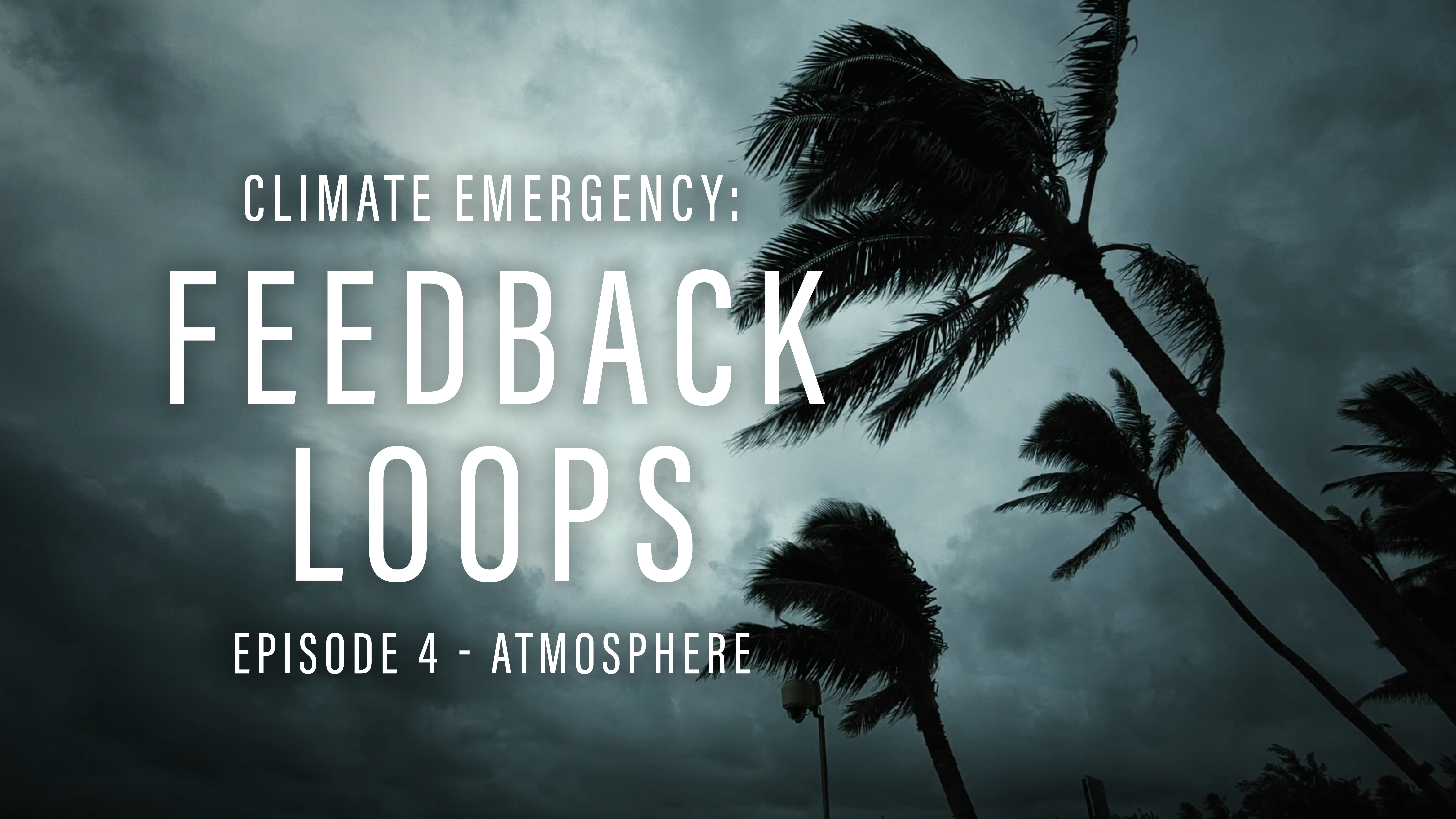 Climate Emergency: Feedback Loops 4 - Atmosphere