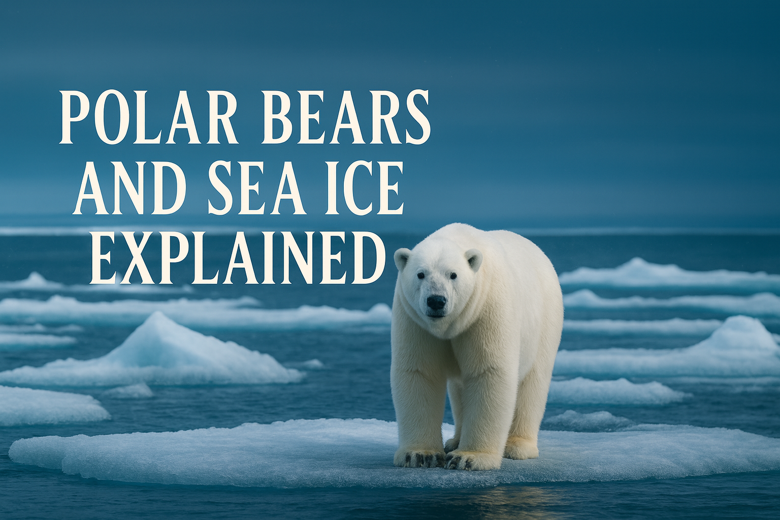 Polar Bears and Sea Ice Explained