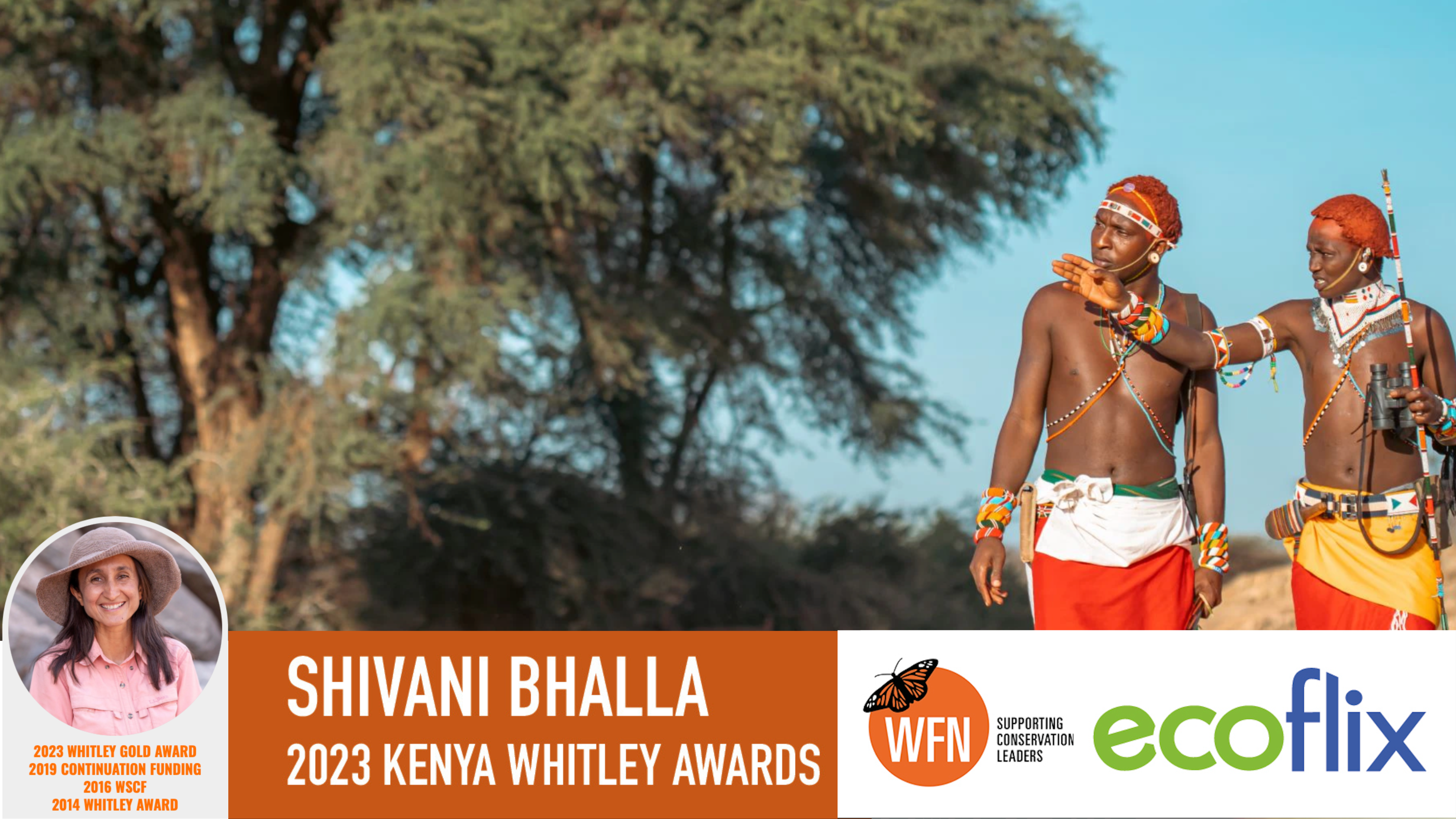Shivani Bhalla 2023 Kenya Whitley Award Winner